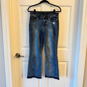 Judy Blue Release Hem Cropped Jeans, Style# JB82589-MD